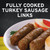 Banquet Brown 'n Serve Fully Cooked Turkey Sausage Links, 6.4 Oz, 10 Ct (frozen)