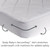 Sealy Quilted Naturals Cotton Crib And Toddler Mattress Pad