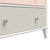 Little Seeds Monarch Hill Poppy 3 Drawer Changing Table, Peach/taupe