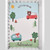 Little Love By Nojo Retro Happy Camper Photo Op Fitted Mini Crib Sheet