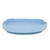 Baby Suction Utensil, Cute Bear Shape Baby Suction Plate Soft Touch Easy Washing  For Dinner Grey Blue