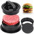 Muross Hamburger Patty Molds, 3-in-1 Non Stick Stuffed Burger Press For Grilling And Cooking Kitchen Barbecue Tool