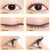 3 Pack 4d Silk Fiber Eyelash Mascara Extension Makeup Black Waterproof Eye Lashes