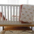 Elys & Co. Baby Crib Bedding Sets For Girls  3 Piece Set Includes Crib Sheet, Quilted Blanket, And Baby Pillowcase  Pink Rainbow Design