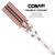 Conair 0.75 Double Ceramic Triple Barrel Waver, Rose Gold Cd704dgn