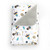 Little Muffincakes Plush Baby Blanket 30" X 40" Soft Fleece, Astronaut And Space Theme (ashton) For Newborn & Up, Grey