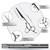 Hair Cutting Scissors Shears Set, Ciicii Professional Hairdressing Scissors Kit (hair Beard Trimming Shaping Grooming Thinning Shears) For Men Women Pets Home Salon Barber Cutting Kit (silver)