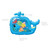 Infantino Pat & Play Water Mat, Whale, Multicolor, Unisex, Sensory Toy, 1 Piece