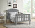 Oxford Baby Baldwin Wood Toddler Bed, Dove Gray