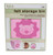 Collapsible Felt Storage Bin - 12" X 12" X 14" - Pink Lion