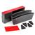 2 In 1 Car Seat Gap Organizer | Universal Fit | Storage Pockets Adjust | 2 Set Car Seat Crevice Storage Box | Helps Reduce Distracted Driving & Holds Phone Money Cards Keys Remote | Red Stitching