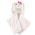 Hudson Baby Infant Girl Hooded Animal Face Plush Blanket, Bunny, One Size