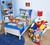 Paw Patrol 5-piece Toddler Bedding & Blanket Bundle, Blue, Toddler Bed, Polyester