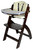 Abiie Mahogany White Beyond Junior Y High Chair