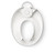 Babybjorn Toilet Trainer, White/gray