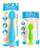 Baby Bum Brush, Original Diaper Rash Cream Applicator, Soft Flexible Silicone Brush, Unique Gift + Mini Diaper Rash Cream Applicator With Travel Case, (blue + Green)