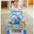 3 In 1 Piano Drum Baby Learning Walker With Sound & Light