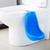 Hanging Baby Potty Toilet Training Smooth Standing Potty Toilet For Toddler Boys Blue