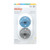 Nuby 2pk 3-d Silicone Soothing Pacifier, Rocket & Mustache