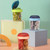 Mybeauty Leakproof Individual Grid Milk Powder Container Pp Practical Shockproof Food Storage Holder For Home Green
