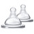 Chicco Duo 2-pack Stage 1 Slow Flow (0m+) Baby Bottle Nipples