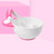 Hemoton 1 Suit Baby Kid Baby Food Masher Plastic Serve Bowl Handmade Fruit Food Grinding Bowl Food Mill Bowl(pink)