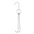 Chaoma Stainless Steel Double Meat Hooks Roast Duck Turkey Bacon Clasp Bbq Grill Hanger