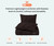 Twin Comforter Pinch Chocolate 300 Gsm Plush Siliconized Microfiber Fill Duvet Insert Box Stiched Quilted Fluffy Soft Microfiber Comforter Shell With Pillowcases & Premium Piping