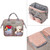 Diaper Bag Nappy Backpack Waterproof Convertible Mini Smart Diaper Tote Bag Multi-function Maternity Pouch Bag For Outdoor