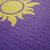 Kids Yoga And Exercise Mat, Triple Sundog (purple) 0.15 Inch / 4 Mm