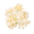 Sanwood  Faux Flowers 50pcs Realistic Exquisite Beautiful  Decorative Simulation Hydrangea Heads