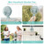 Jxzom Usb Portable Tripod Cooling 3 Speeds Handheld Personal Little Mini Fan Clip On Desk Baby Stroller For Office Home