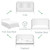 Storkcraft Pacific 4-in-1 Convertible Baby Crib White
