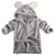 Hirigin Little Kid Pajama Robe Rabbit/mouse/panda Hoodie Loose Fleece Cardigan Bath Robe