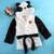 Hirigin Little Kid Pajama Robe Rabbit/mouse/panda Hoodie Loose Fleece Cardigan Bath Robe