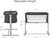 Ronbei Baby Bassinet Bedside Sleeper,easy To Assemble Bassinets For Baby/infants