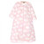 Hudson Baby Infant Girl Plush Sleeping Bag, Sack, Blanket, Pink Clouds, 0-6 Months