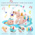 3-in-1 Baby Play Mat & Activity Gym For Infant,kick And Play Piano Play Gym ,musical Activity Fitness Gym, Newborn+ ,blue