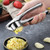 Herrnalise Alloy Garlic Press, Manual Garlic Peeler, Minced Garlic Masher, Garlic Masher, Kitchen Gadget Kitchen Tools And Utensils