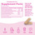 Pink Stork No Flow: Milk Reduction Supplement For Weaning Mothers, Naturally Reduce Breast Milk Production, 60 Capsules