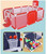Kydely Kids Baby Playpen Fence Safety Foldable Activity Center+basketball Hoop Outdoor
