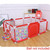 Kydely Kids Baby Playpen Fence Safety Foldable Activity Center+basketball Hoop Outdoor