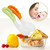 Zedwell 2pcs Infant Eating Training Spoon Curved Spoon