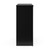 Storkcraft Crescent 4 Drawer Modern Vertical Dresser Black