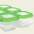 Baiwo 6pcs Food Box With Green Cover Fresh-keeping Pp Baby Food Storage Box For Kitchen