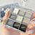 Pnyesdnqt Black Grey Silver Smokey Eyeshadow Palette 9 Colors Cool Toned Matte Glitter Eyeshadow Palette Longlasting Waterproof Smoky Eye Shadow For Girls And Women