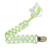 2-pack Pacifier Clips Color: 2-pack Green Dots