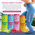 Eboost Super Fuel Natural Energy + Vitamins, Variety Pack
