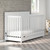 Hadley 4-in-1 Convertible Crib, Adjustable Mattress Height, Overall: 39.45" H X 54.88" L X 29.92"