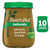 Beech-nut Naturals Stage 2 Baby Food, Spinach Zucchini & Peas, 4 Oz Jar, 10 Pack